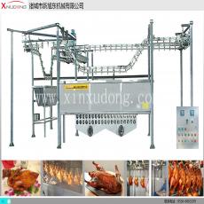 <b>燒雞、鴨過油懸掛式油炸生產線</b>